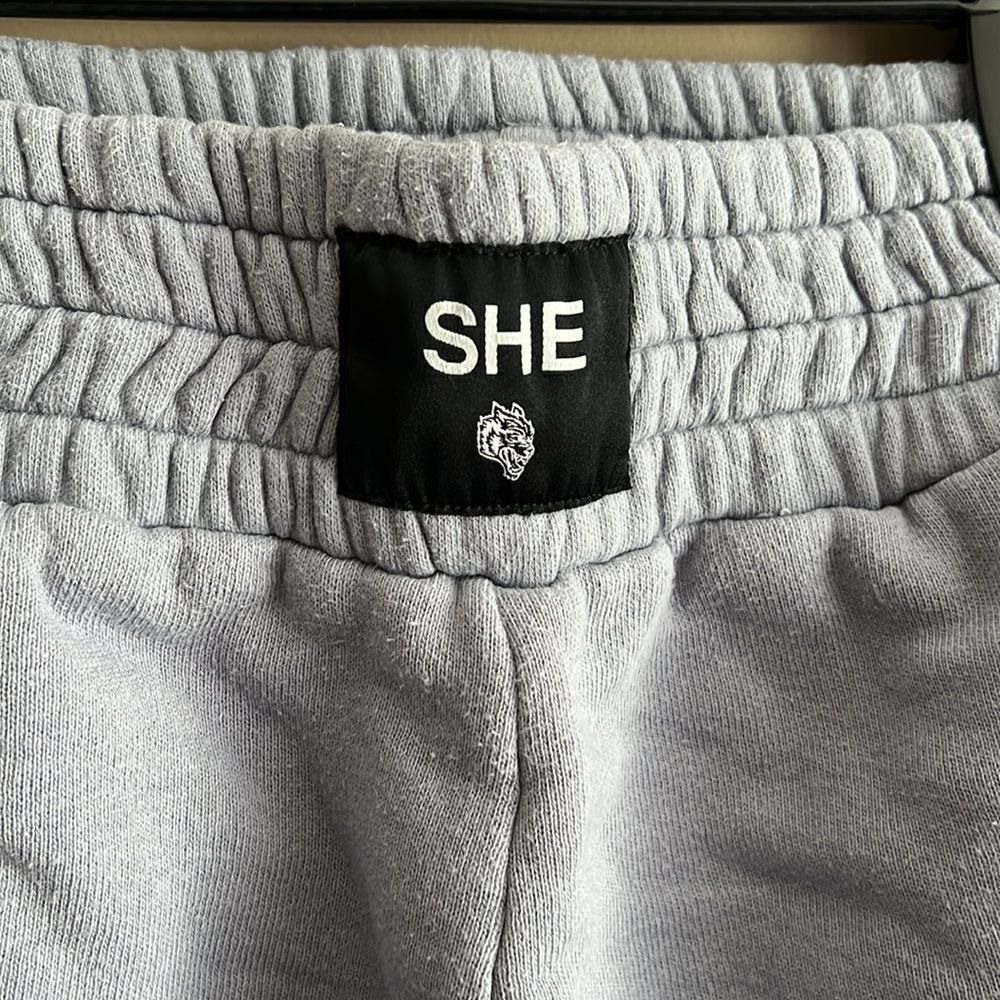 Darc Sport Gray Blue Women's Shorts - Picture 2 of 5
